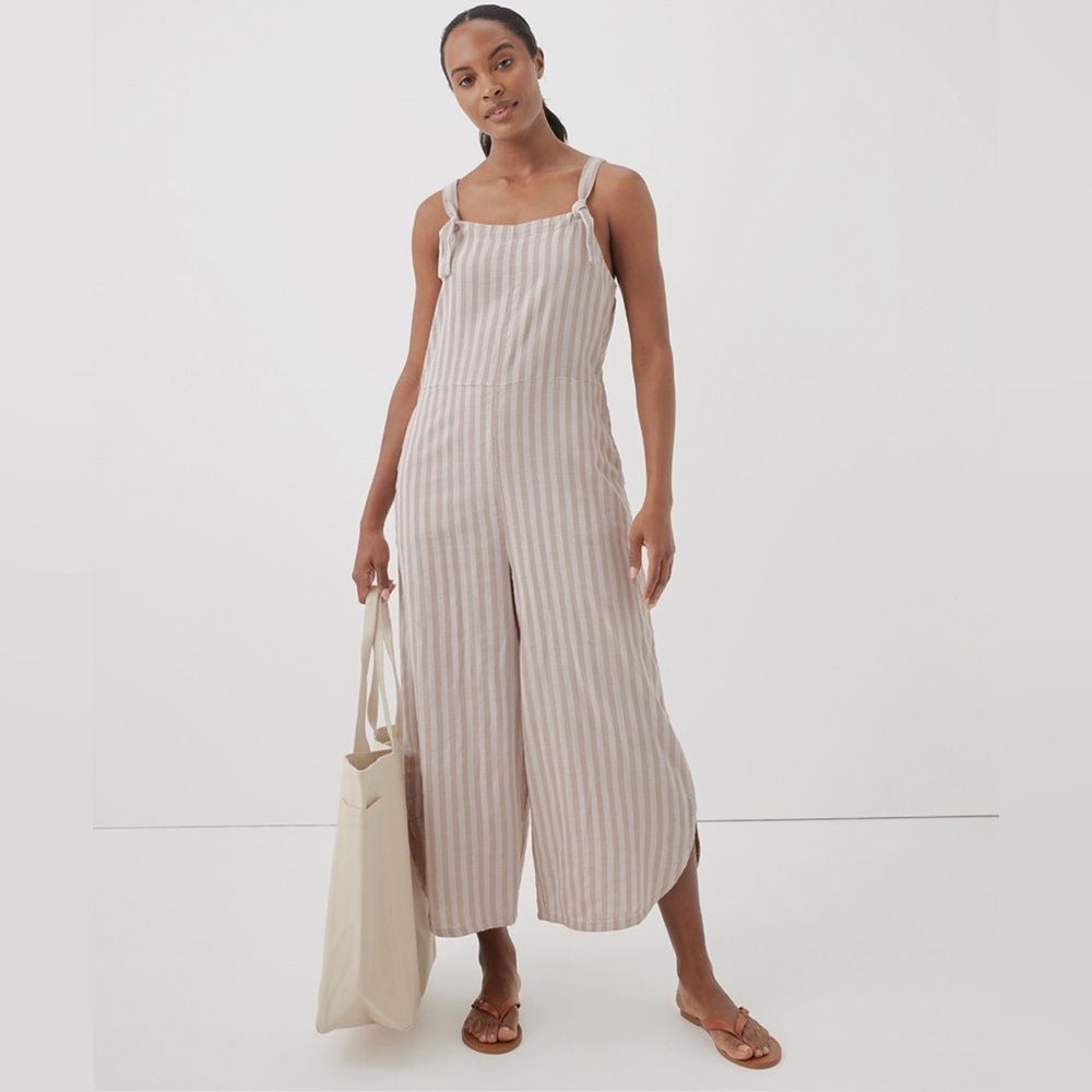 NWOT Pact coastal double gauze jumpsuit